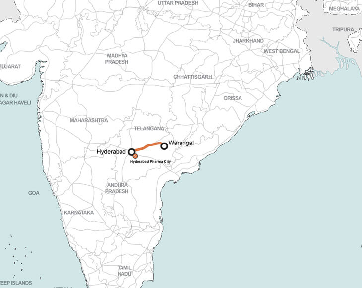 Hyderabad Warangal Industrial Corridor (HWIC)